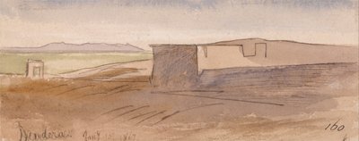 Dendera od Edward Lear
