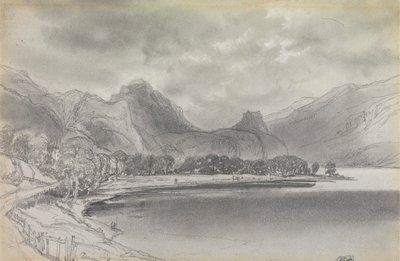 Derwentwater od Edward Lear