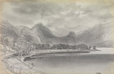 Derwentwater od Edward Lear
