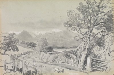 Derwentwater, září 1836 od Edward Lear