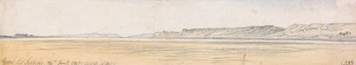 Gebel Es Silsilis od Edward Lear