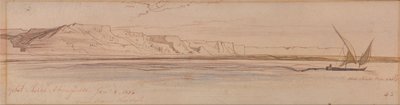 Gebel Sheikh Abu Fodde od Edward Lear