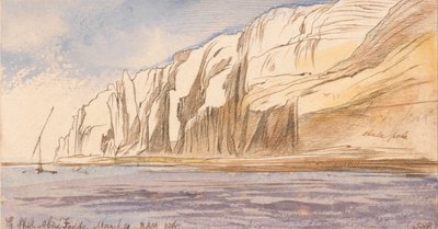 Gebel Sheikh Abu Fodde, 8:00, 4. března 1867 (588) od Edward Lear