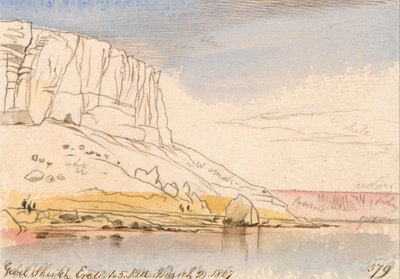 Gebel Sheikh Eredi od Edward Lear