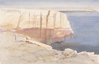 Gozo, poblíž Malty od Edward Lear