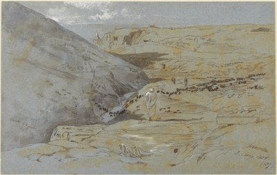 Jeruzalém od Edward Lear