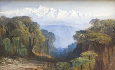 Kinchinjunga od Edward Lear