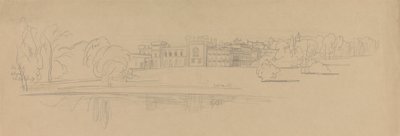 Knowsley Hall od Edward Lear