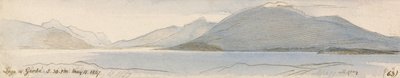 Jezero Garda od Edward Lear
