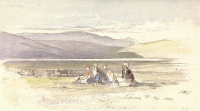 Libanon od Edward Lear