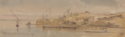 Luxor, 7:30, 20. ledna 1867 (199) od Edward Lear