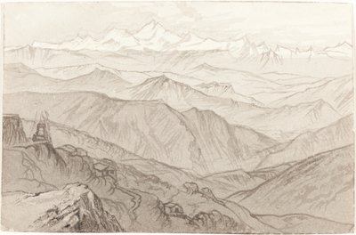 Mount Kinchinjunga (All Things Fair) od Edward Lear