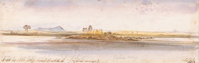 Poblíž Dakkeh od Edward Lear