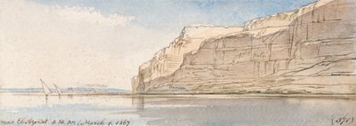 Poblíž El Azerat od Edward Lear