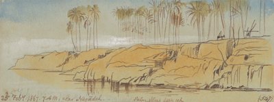 Blízko Negadehu. 7:00, 25. února 1867 (547) od Edward Lear
