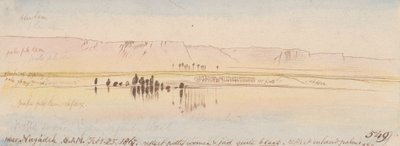 Poblíž Negadehu; 8:00, 25. února 1867 (549) od Edward Lear