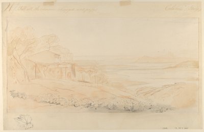 Pentedatelo, Kalábrie, Itálie od Edward Lear