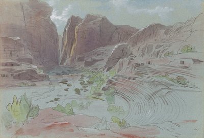 Petra, 14. dubna 1858 od Edward Lear