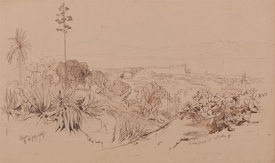 Reggio, 26. července 1847 od Edward Lear