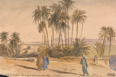 Sheikh El Wachshee, El Luxor od Edward Lear