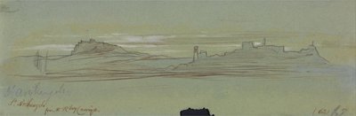 Svatý Archanděl z železničního vozu od Edward Lear