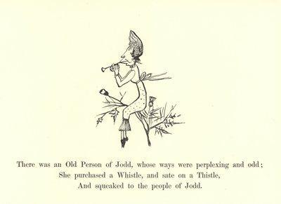 Byl tu jeden starý člověk z Joddu, jehož způsoby byly matoucí a podivné. od Edward Lear
