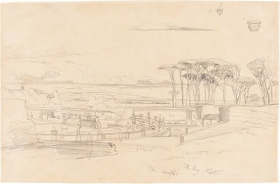 Villa Pamphili od Edward Lear