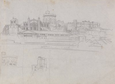Hrad Windsor od Edward Lear