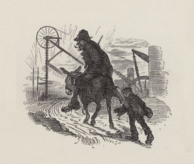 Ilustrace pro The Water-Babies od Charlese Kingsleyho (rytina) od Edward Linley (after) Sambourne