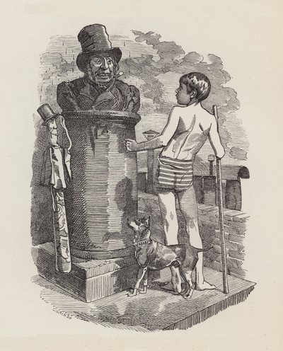 Ilustrace pro The Water-Babies od Charlese Kingsleyho (rytina) od Edward Linley (after) Sambourne