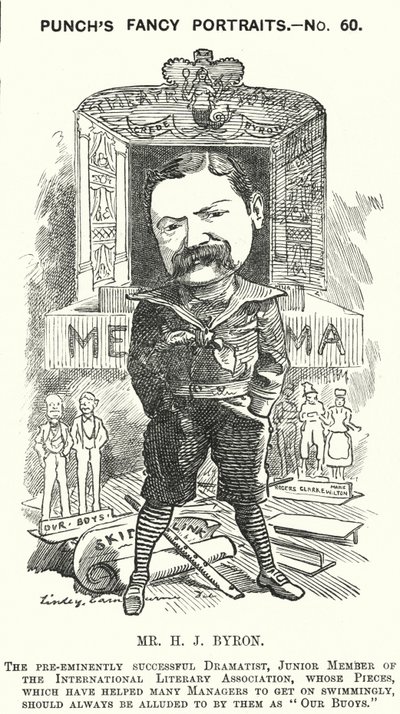 Závěsný od Edward Linley (after) Sambourne