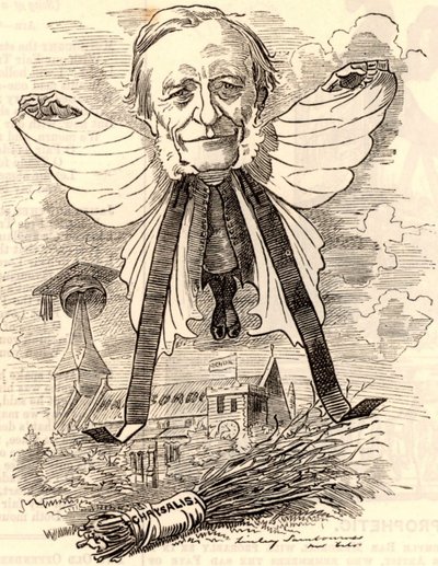 Karikatura George Granville Bradley od Edward Linley Sambourne