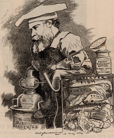 Cartoon of Frederick Settle Barff) v sérii Punch