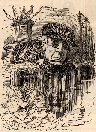 Henry Fawcett (1833-1884) od Edward Linley Sambourne