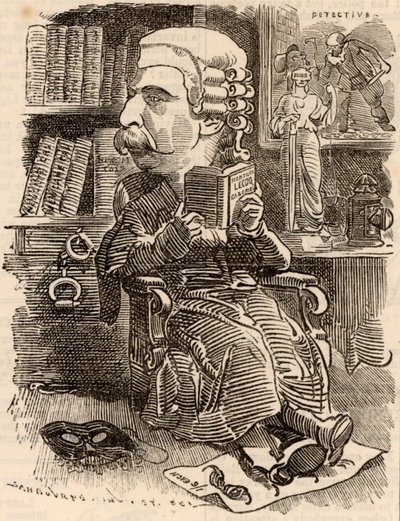 Portrét Howarda Vincenta od Edward Linley Sambourne