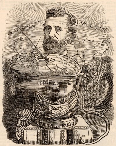 Portrét Petera Grahama od Edward Linley Sambourne