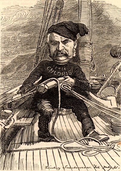 William Schwenck Gilbert (1836-1911) od Edward Linley Sambourne