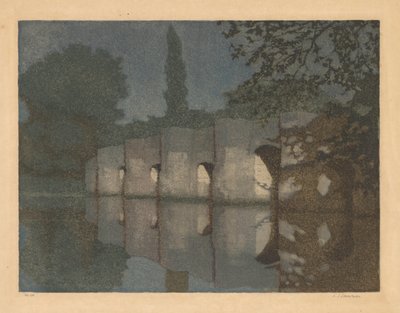 Stophamský most. od Edward Louis Laurenson