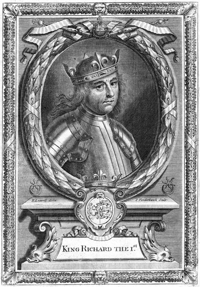 Richard I. král Anglie. od Edward Lutterell