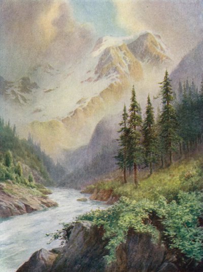 Horské mlhy od Edward Mary Joseph Molyneux