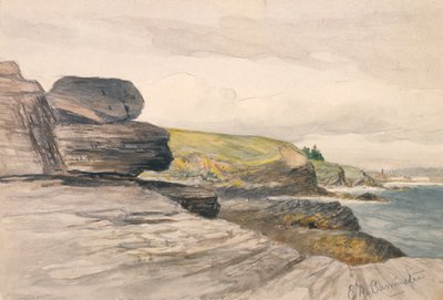 Newport Scene, ca. 1880-1889. od Edward Mitchell Bannister