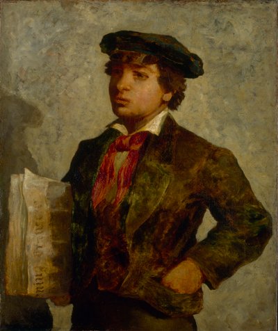 Chlapec z novin, 1869. od Edward Mitchell Bannister
