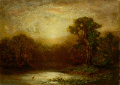 Západ slunce, ca. 1875-1880. od Edward Mitchell Bannister