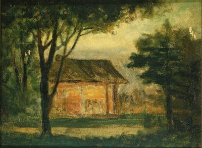 Stará usedlost od Edward Mitchell Bannister