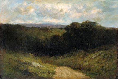 Cesta do údolí od Edward Mitchell Bannister