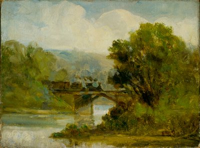 Vlak od Edward Mitchell Bannister
