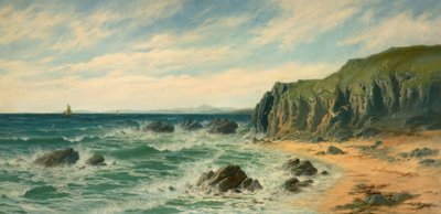 Pobřežní scéna, 1887. od Edward Moore