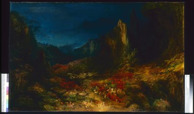 Údolí v moři (olej na plátně) od Edward Moran