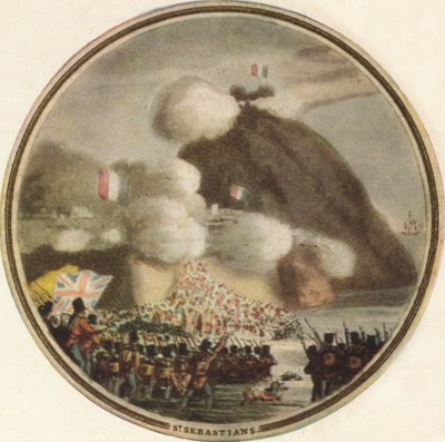 Útok na svatého Šebestiána, 1815, 1910 od Edward Orme