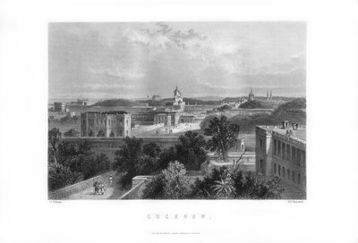 Lucknow, Indie, 1893. od Edward Paxman Brandard